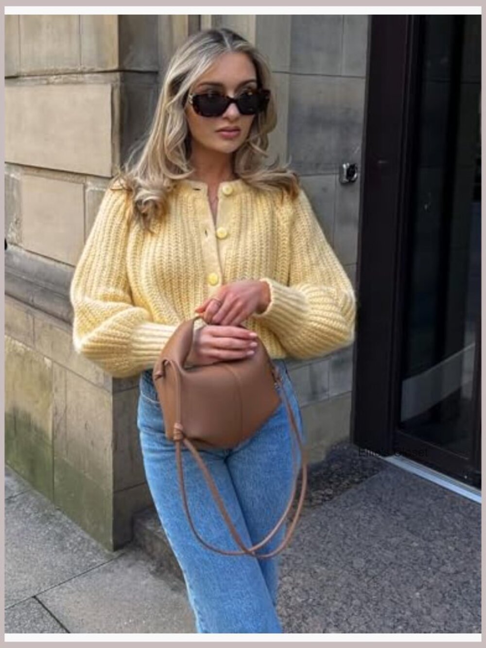 Women's Cardigan Sweater Button Down Long Sleeve Chunky Soft Knit Open Front - Picture 4 of 7